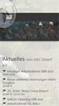 Mobile Screenshot of msc-elstorf.de